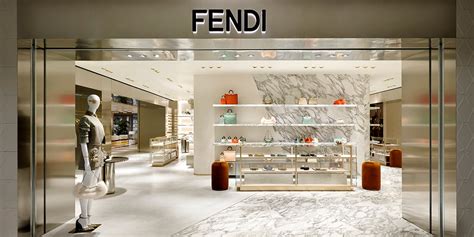 This is what the first FENDI boutique in Madrid looks like.